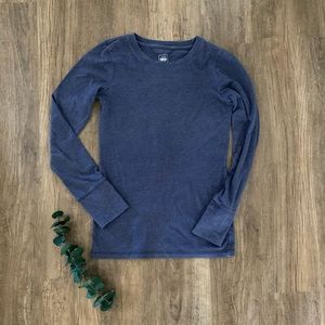 Womens | Mossimo | Long sleeve shirt | Dark blue | Small